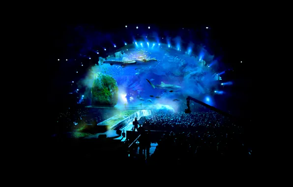 Music, people, crowd, blues, Stefan Lührmann, aquarium, stage