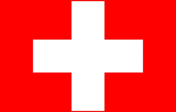 Картинка красный, крест, флаг, red, швейцария, cross, fon, flag