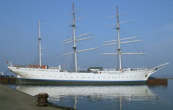 Парусник, музей, Gorch Fock