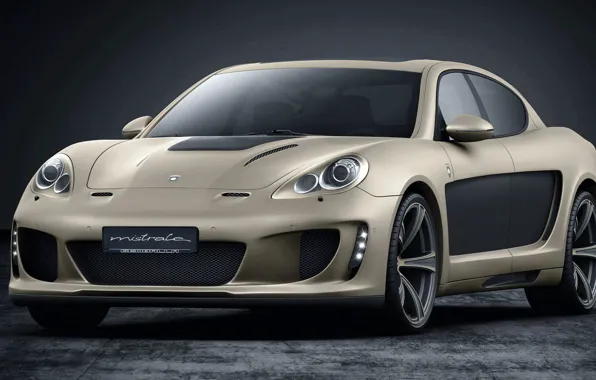 Тюнинг, Porsche, Германия, Panamera, Gemballa, Mistrale, Гран Туризмо, пятидверный спортивный фастбэк