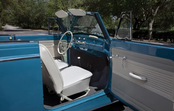 Volkswagen, Beetle, ретро автомобили, Cabriolet, 1963, retro cars, Volkswagen Beetle Cabriolet