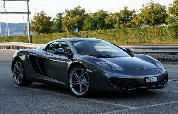 Картинка McLaren, MP4-12C, gray