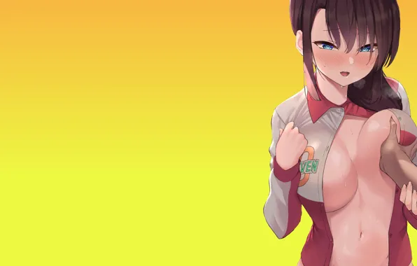 Hot, sexy, boobs, anime, breasts, big boobs, babe, oppai