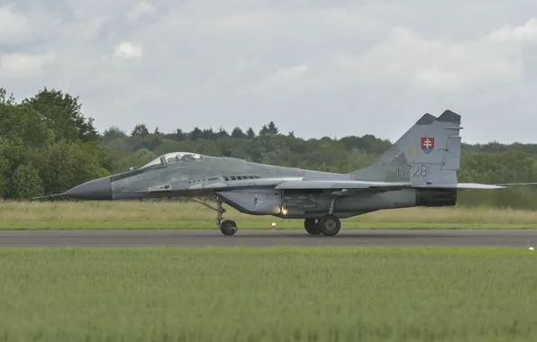 Картинка истребитель, MiG-29, МиГ-29, ВВС Словакии
