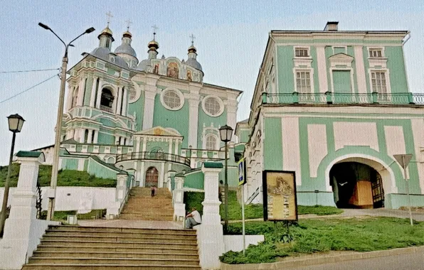 Успенский собор, архитекектура, смоленск