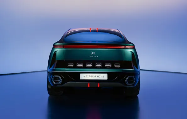 Вид сзади, SUV, Pininfarina, 2023, New Automotive Mobility eXploration, HUV, NamX, водородный внедорожник