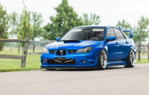 Тюнинг, turbo, wheels, subaru, japan, blue, wrx, impreza