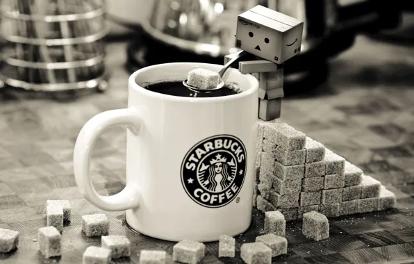 Danbo, Coffee, Starbucks, Loves