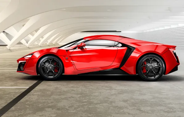 Красный, 2014, HyperSport, Lykan, W Motors