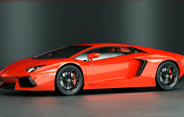 Рисунок, Lamborghini, арт, суперкар, Aventador, dangeruss