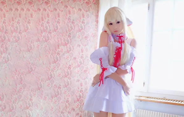 Girl, sexy, long hair, dress, beautiful, model, pretty, cosplay