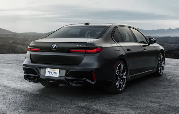 BMW, Black, Mountain, Road, xDrive, Rear, M Sport, 2023