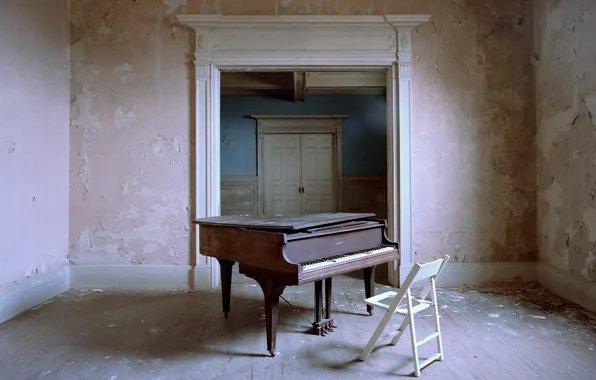 Картинка музыка, стул, пианино