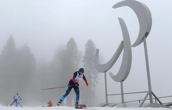 Зима, женщины, снег, биатлон, стоя, Сочи 2014, Sochi 2014, лыжные гонки