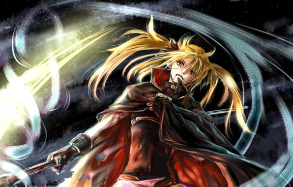 Девушка, аниме, арт, Mahou Shoujo Lyrical Nanoha, Лиричная Волшебница Наноха