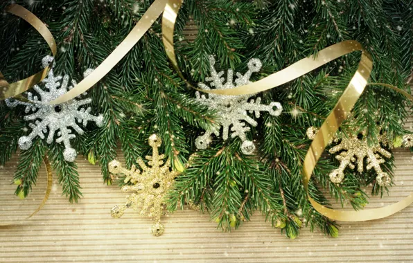Украшения, снежинки, елка, Christmas, decoration, xmas, Merry, Рождество. Новый Год