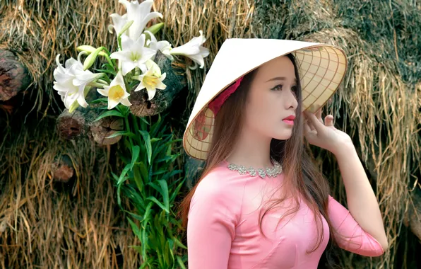 Картинка девушка, лицо, стиль