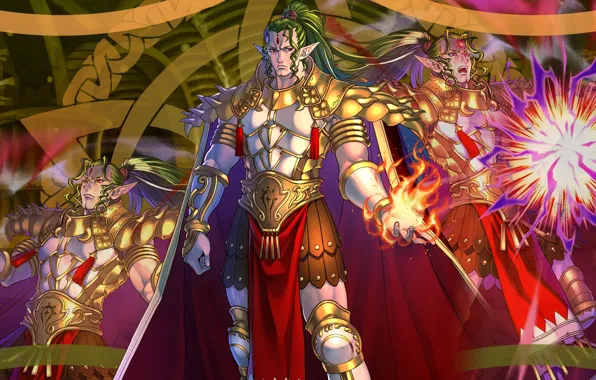 Магия, эльф, маг, Heroes, Fire Emblem