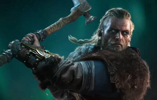 Игры, axe, топор, воины, games, викинг, viking, eivor