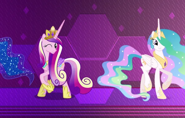 Стиль, фон, девочки, пони, My Little Pony