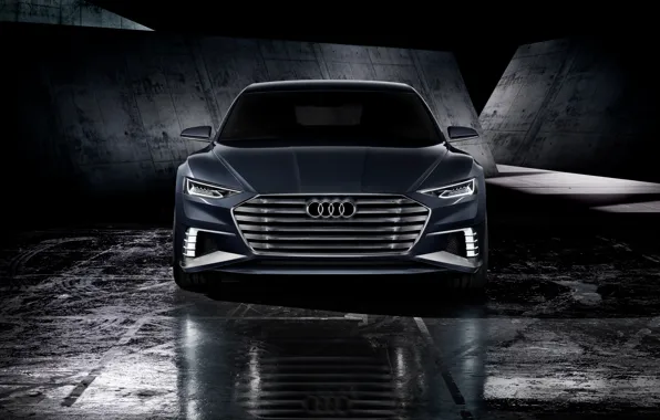 Concept, Audi, вид спереди, универсал, Avant, 2015, Prologue