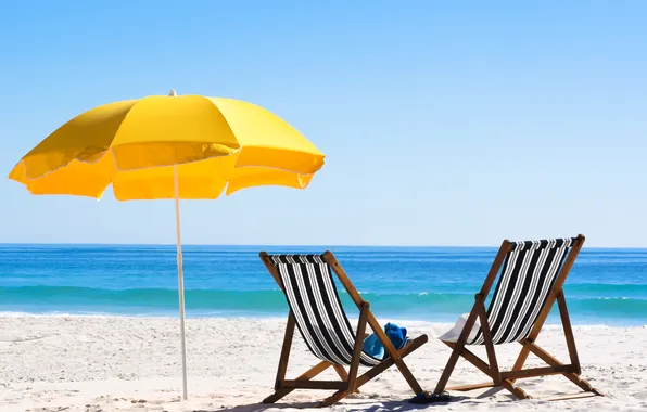 Море, пляж, лето, солнце, отдых, зонт, summer, beach