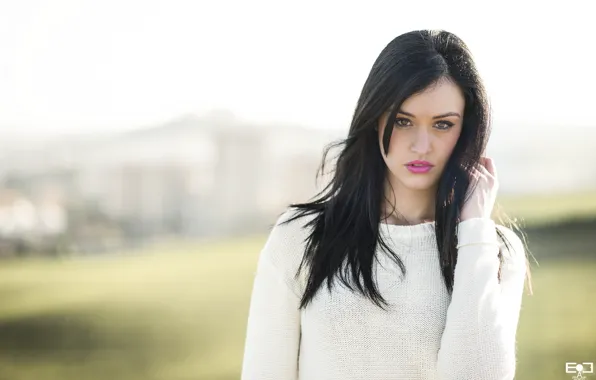 Картинка Black, Woman, View, Diana, Fashion, Hair, Blouse