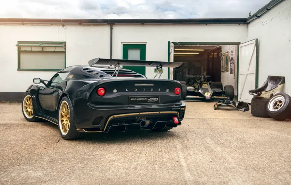 Lotus, вид сзади, Exige, 2018, Cup, 430