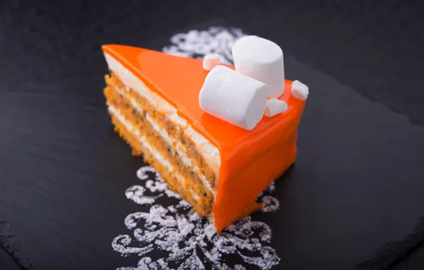 Торт, крем, десерт, выпечка, кусок, сладкое, sweet, cream