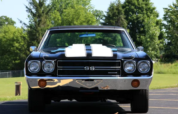 Chevy, Super Sport, El Camino, автомобиль. классика