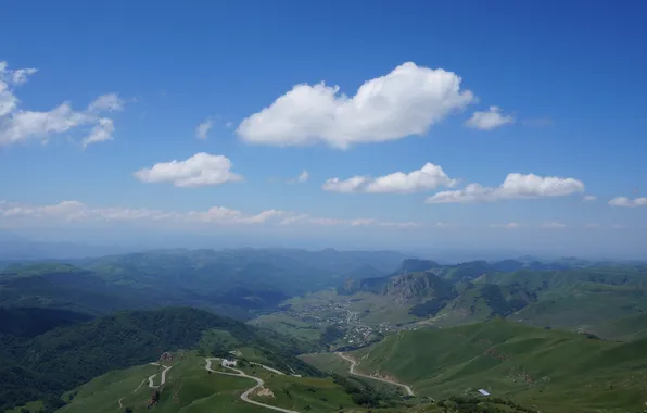 Пейзаж, горы, природа, landscape, nature, mountains, кавказ, caucasus