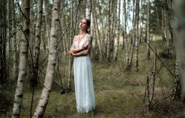 Девушка, природа, Julia Wendt, Andreas-Joachim Lins