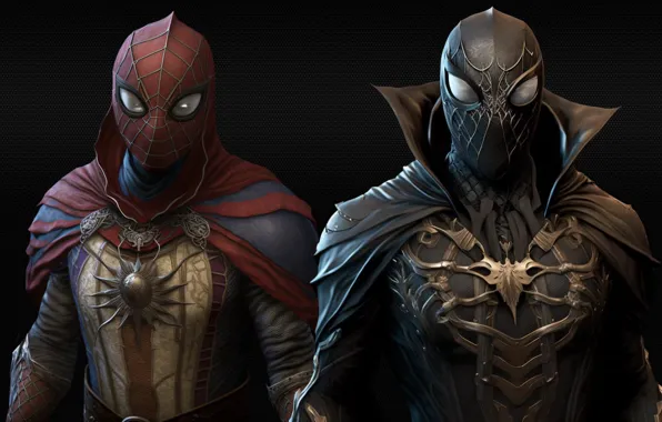 Marvel, Spiderman, Марвел, Человек - паук, Комиксы Marvel, MidJourney, нейроарт