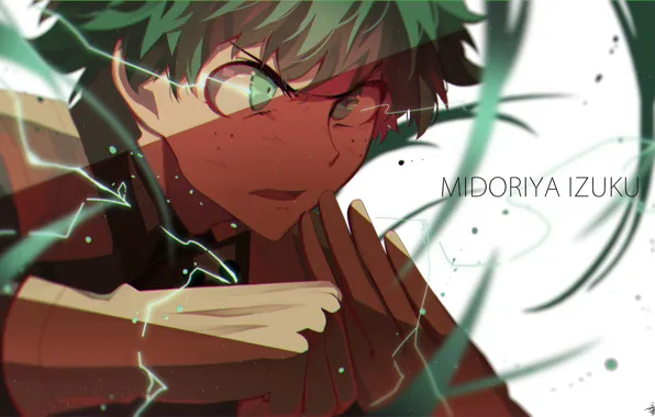 Герой, парень, Boku No Hero Academia, Мидория Изуку, Моя геройская акадеимя
