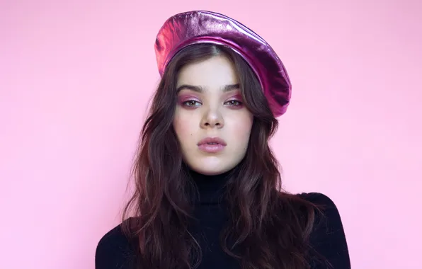 Хейли Стайнфелд, Hailee Steinfeld, actrees, pink color