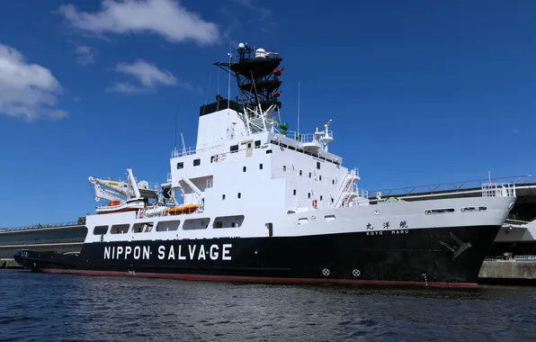 Япония, спасательный буксир, аварийный, Koyo Maru