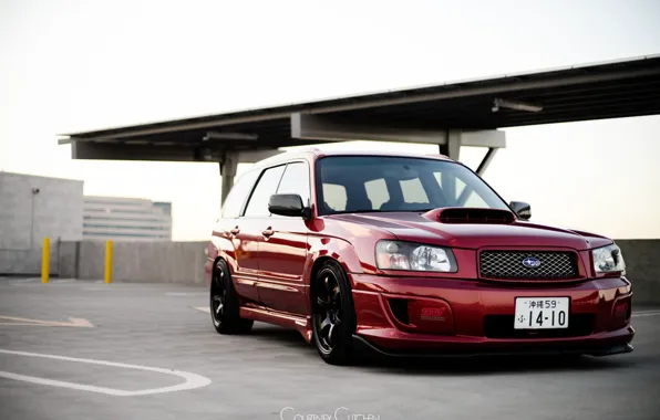 Subaru, sti, крутая тачка, forester