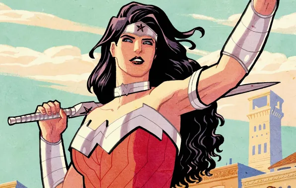 Wonder Woman, DC Comics, Диана, Diana, Чудо-женщина, Амазонка