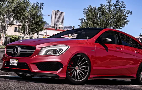 Mercedes Benz, GTA, Grand Theft Auto V, CLA 45 AMG