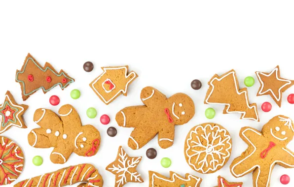 Новый Год, печенье, Рождество, Christmas, выпечка, сладкое, Xmas, глазурь