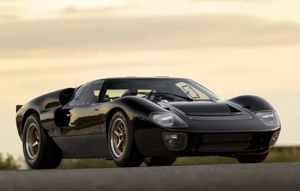 Ford, black, gt40, superformance