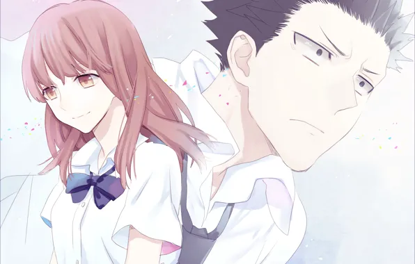 Девушка, парень, Форма голоса, Koe No Katachi