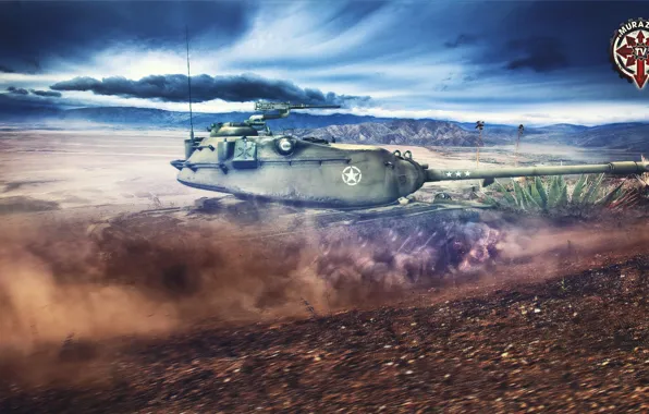 Игры, США, Games, Art, World of Tanks, M103, Wargaming Net, FuriousGFX
