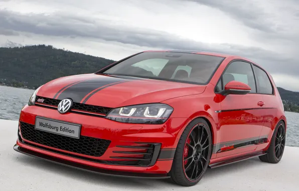 Картинка Volkswagen, Golf, GTI, Edition, Wolfsburg