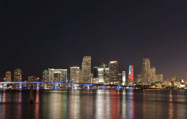 Картинка city, город, Флорида, USA, США, Miami, Florida, Майями