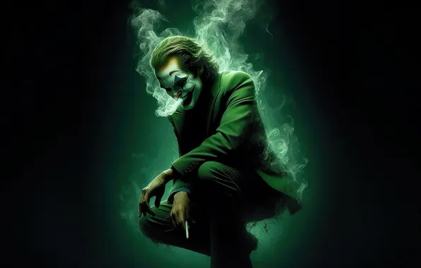 Joker, yapay zeka, yeşil