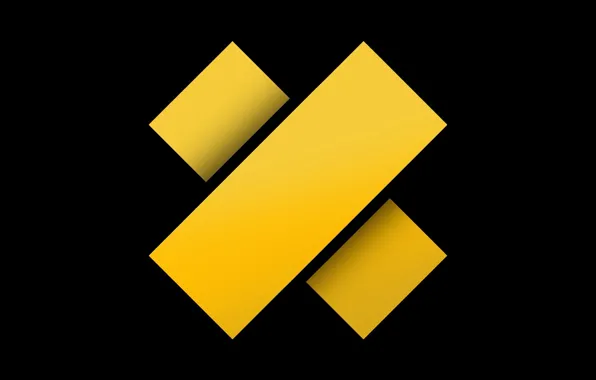 Жёлтый, чёрный, полоса, лого, logo, black, yellow, рэп