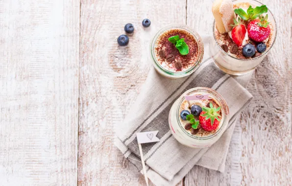 Ягоды, еда, шоколад, печенье, десерт, coffe, tiramisu, mascarpone