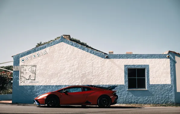 Картинка Lamborghini, Huracan, side view, Lamborghini Huracan STO