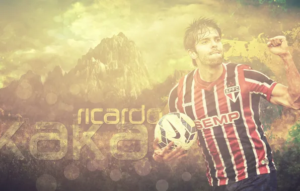 Wallpaper, sport, football, player, Ricardo Kaka, Sao Paulo FC